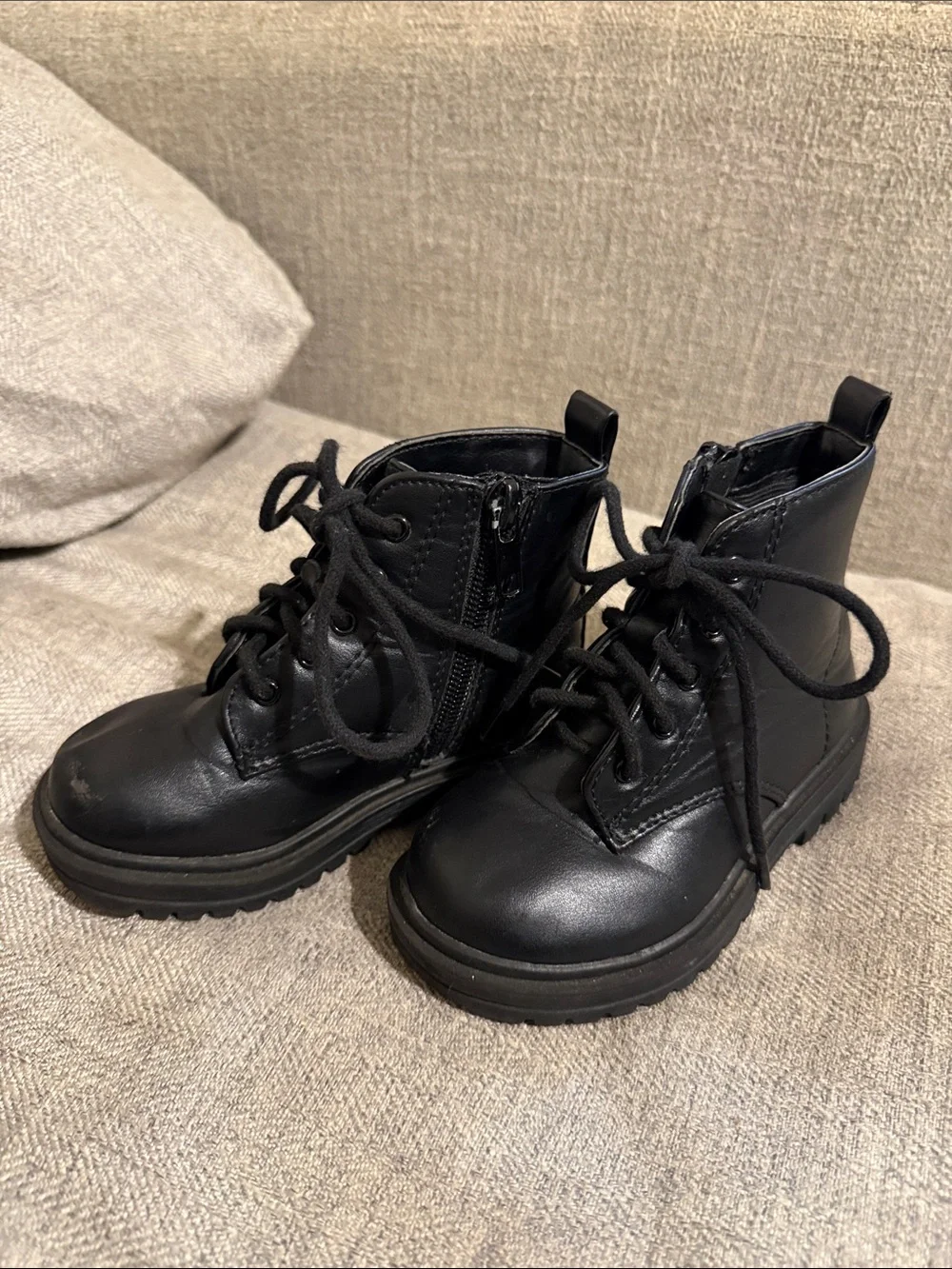Little girls dr martens boots dupe